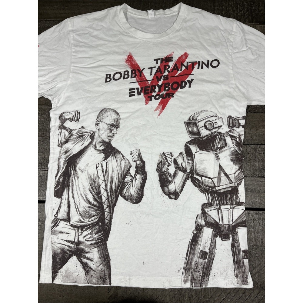 Logic "Bobby Tarantino vs. Everybody Tour" T-Shirt Band‎ Dates Tour -Size Medium